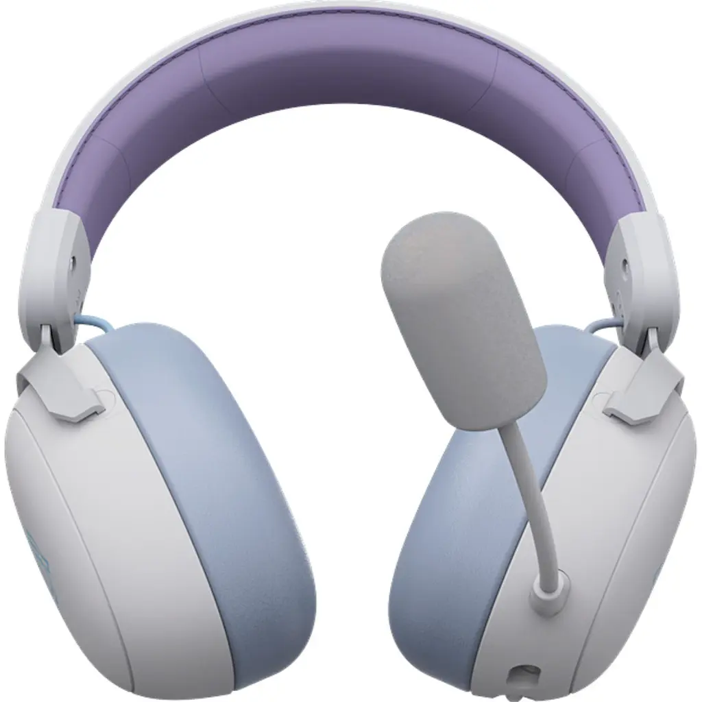 Ігрові навушники Ajazz AHM08 MAX Purple/White/Blue (AHM08-MAX-PWB) [156093] - фото 4