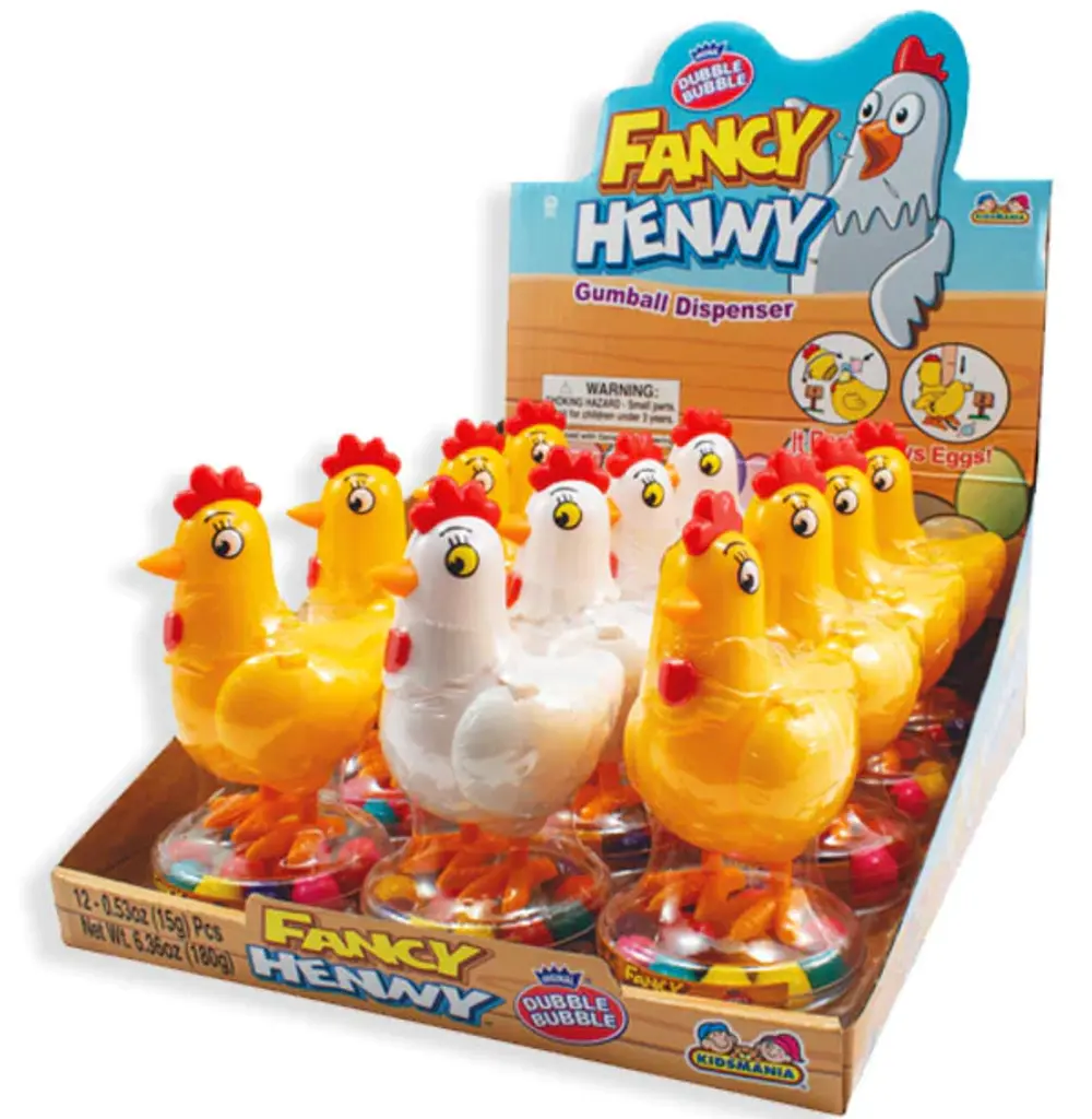 Жувальна гумка Fancy Henny Dubble Bubble Kidsmania, 15г - фото 6