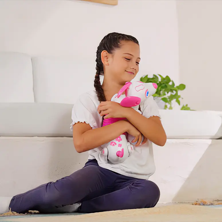 Игрушка робот-собака Silverlit Ycoo Dash D розовая (88742) - фото 8