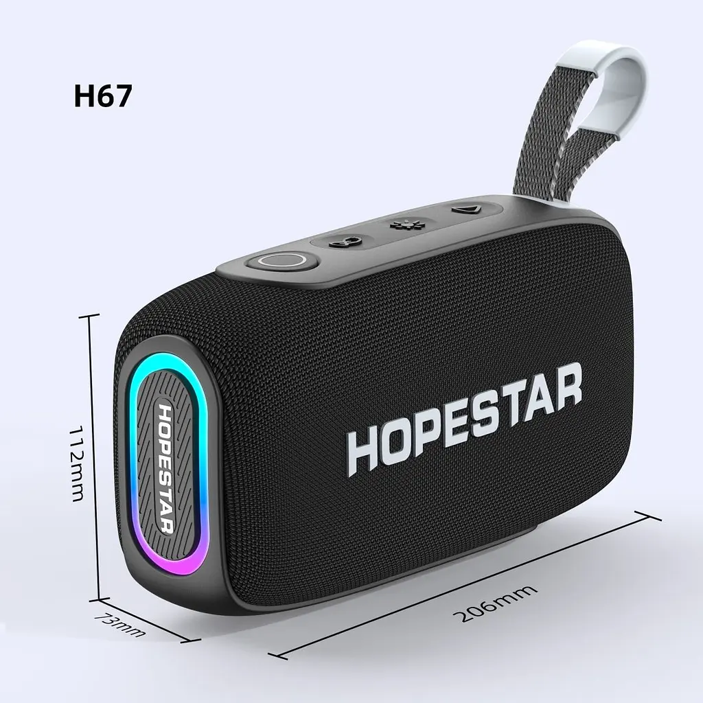 Портативна акустика Hopestar H67 Black [157610] - фото 4