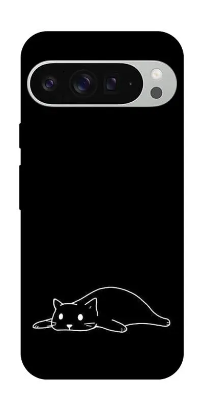 TPU чохол Demsky Lazy cat для Google Pixel 9 Pro XL