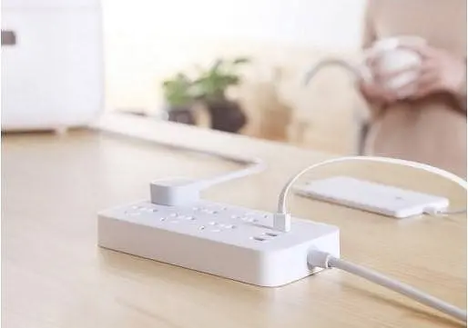 Фільтр мережевий Xiaomi Power Strip Quick Charger 2.0 (6 + 3 USB-port) (Р29350, BHR6863CN) китайська вилка - фото 2
