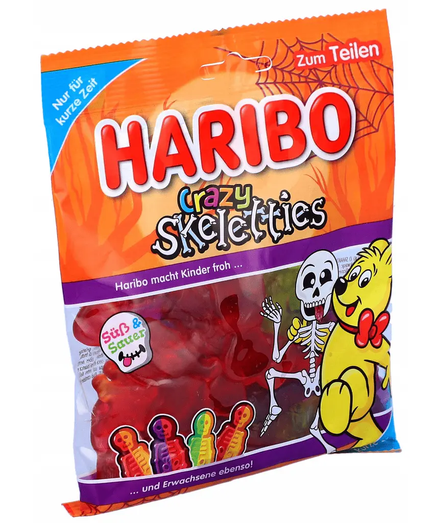 Желейні цукерки Haribo Crazy Skelleties 160г - фото 2