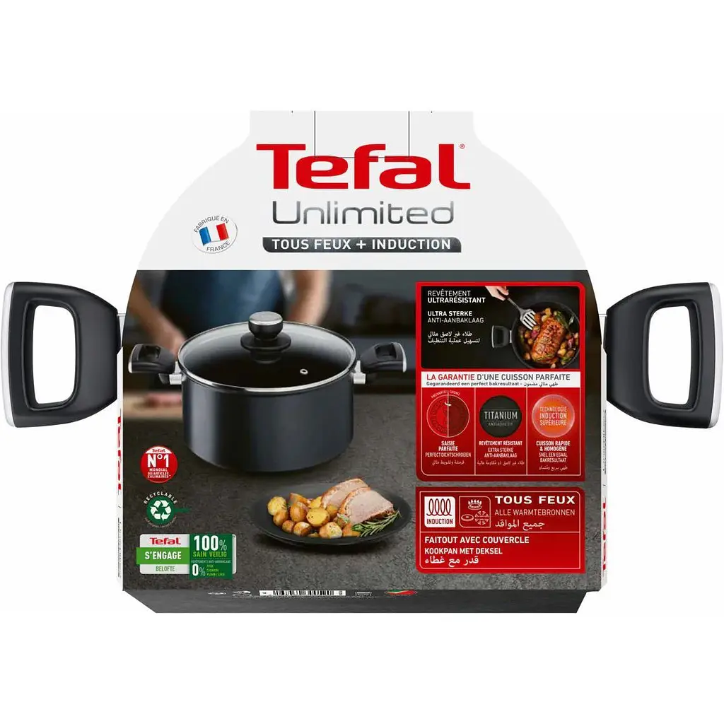 Кастрюля Tefal Unlimited G2554672 [120381] - фото 6