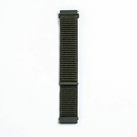 Ремінець нейлоновий на липучці BeWatch для Samsung Galaxy Watch 4/5/6 Хакі (1011316.4UW) - фото 3