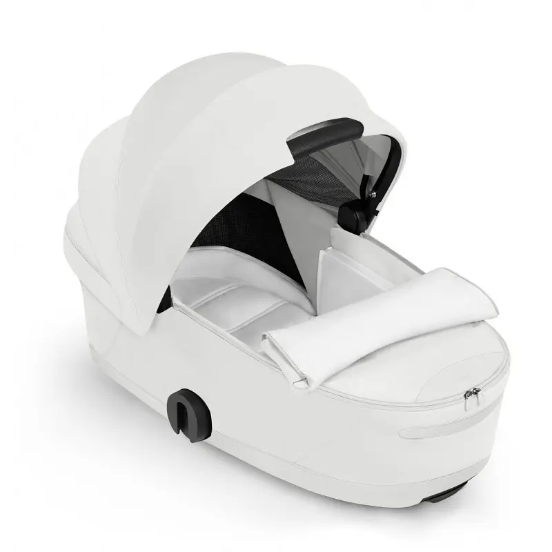 Cybex Mios Style 5.0 коляска 2 в 1 Off White шасі Matt Black - фото 5