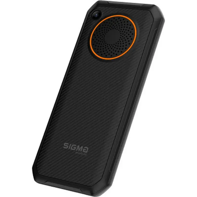 Мобільний телефон Sigma X-style 310 Force Type-C Black Orange (4827798855126) - фото 4