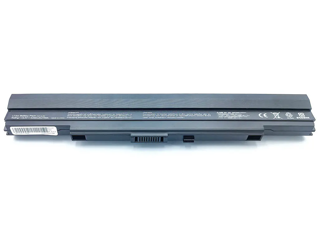 Акумулятор A42-UL30 для Asus UL30, UL50, U35, U45, UL45, UL30A, UL30VT, UL50Vt (14.4V 5200 mAh 75Wh) - фото 2