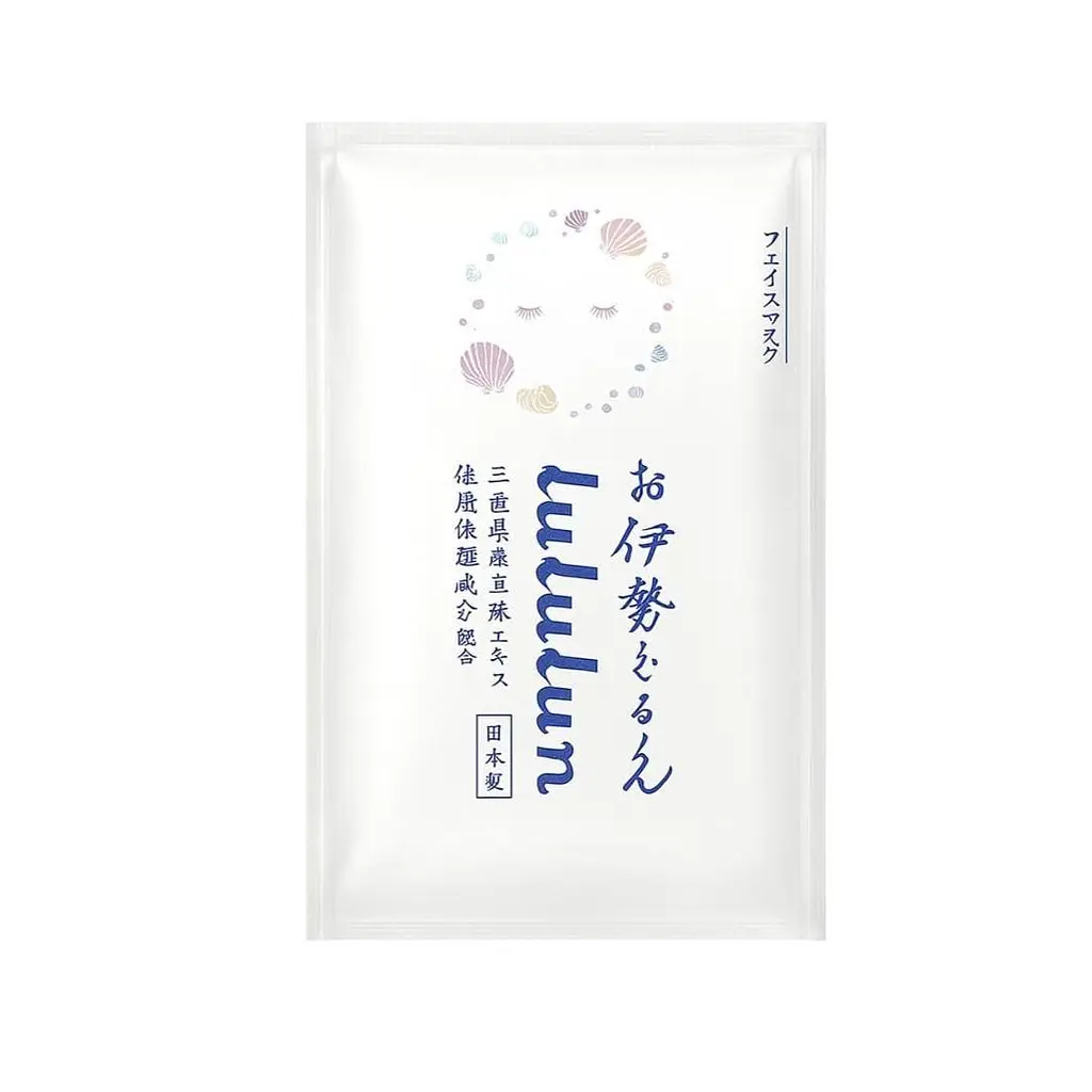 LULULUN Face Mask Ise Pearl освітлююча маска з екстрактом перлів, 1 шт х 5 уп - фото 2