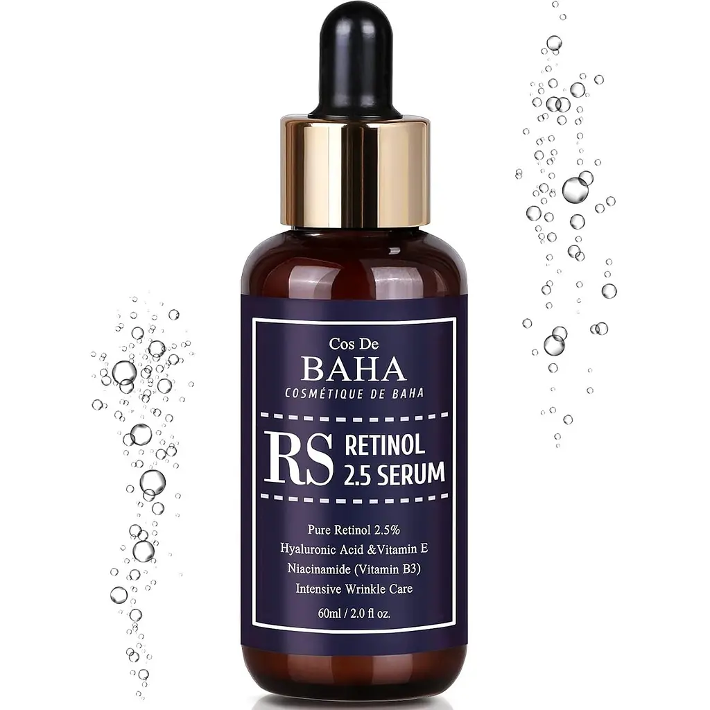 Омолоджувальна сироватка з ретинолом 2.5% Cos De BAHA Retinol 2.5% Serum 60 мл - фото 2