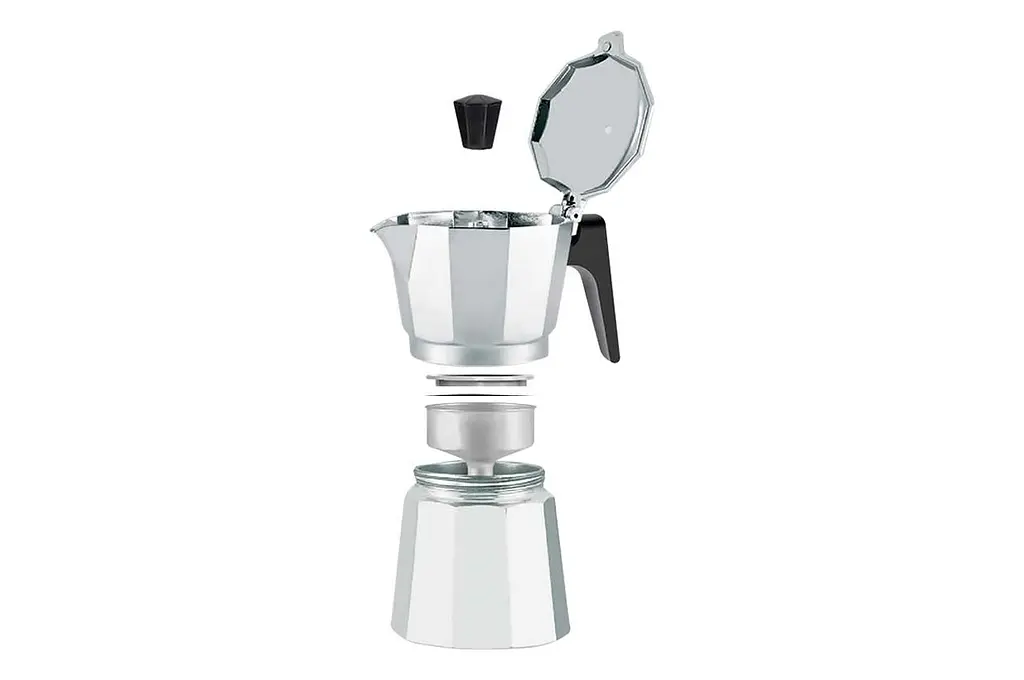 Кофеварка гейзерная алюминиевая Maestro MR-1666-9 450 мл серебрянный - фото 2