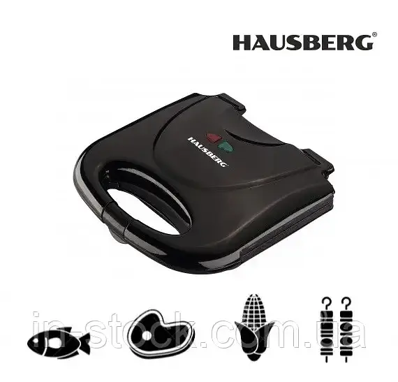 Гриль контактний Hausberg HB-3510 NG - фото 3