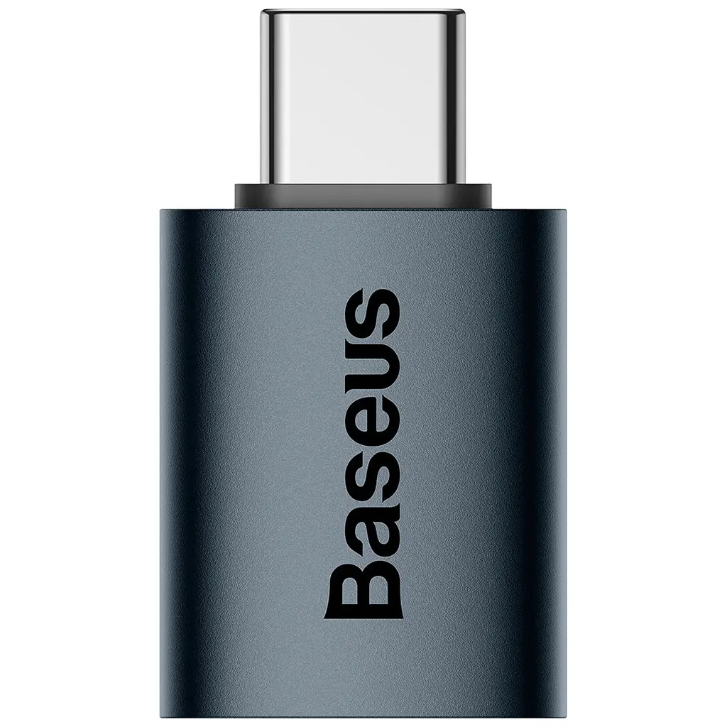 Перехідник OTG USB 3.1 AF to USB-C blue Baseus (ZJJQ000003) - фото 2