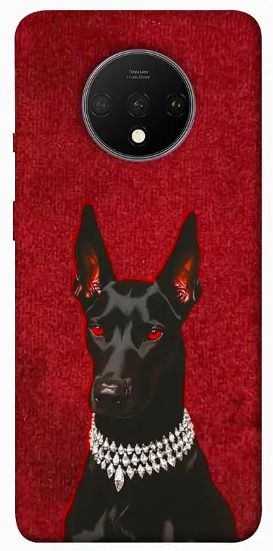 TPU чохол Demsky Premium doberman для OnePlus 7T
