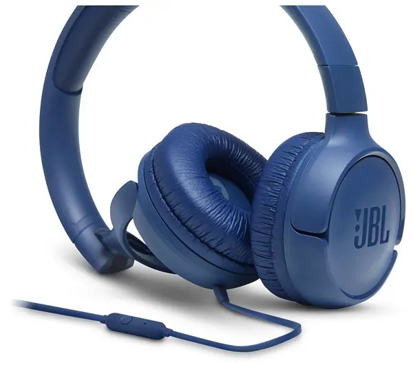 Навушники JBL T500 Синій (JBLT500BLU) - фото 2