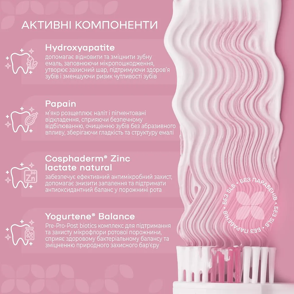 Інтенсивна відбілювальна зубна паста Medosan LumiWhite Pro 40 мл - фото 5