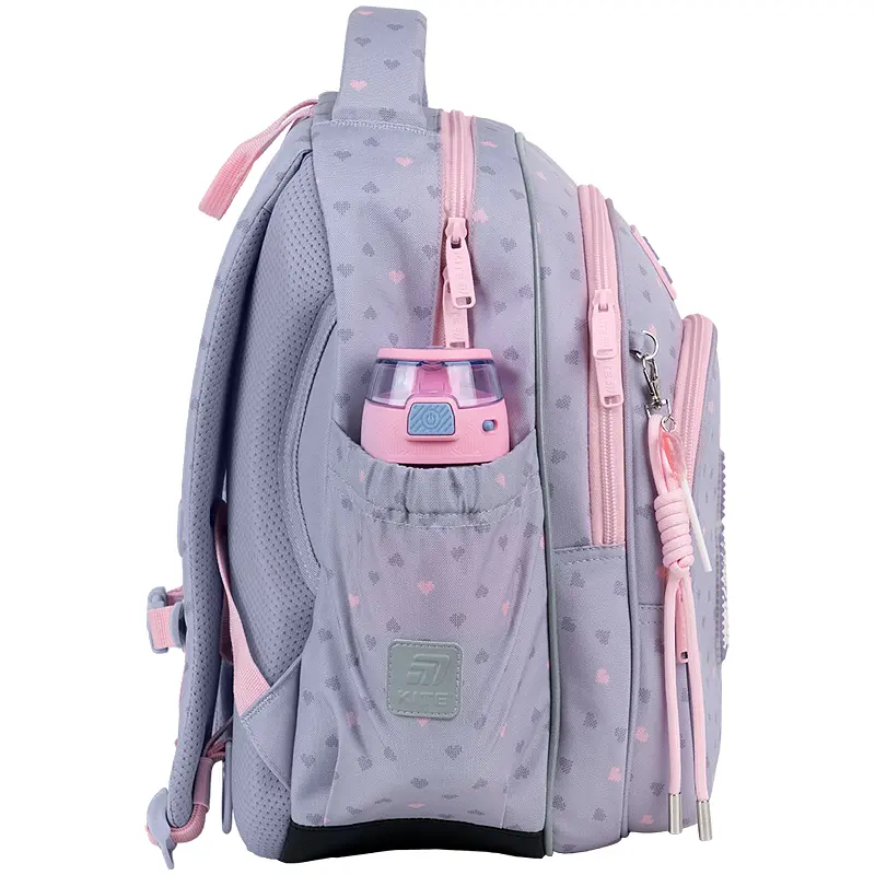 Рюкзак Kite Education 763S Pixel Love Серый (K26-763S-1) - фото 5