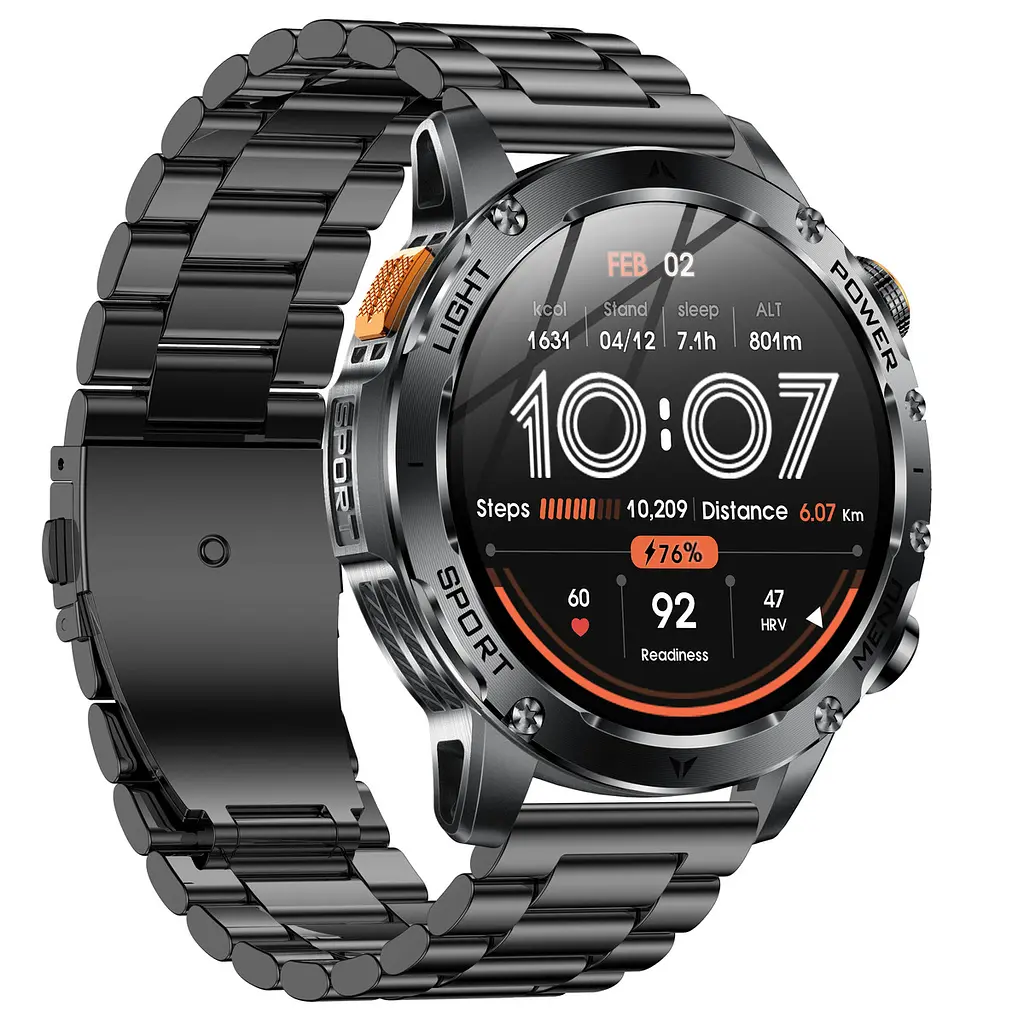 Часы Smart Power Ultra Steel, 2 ремешка - фото 4