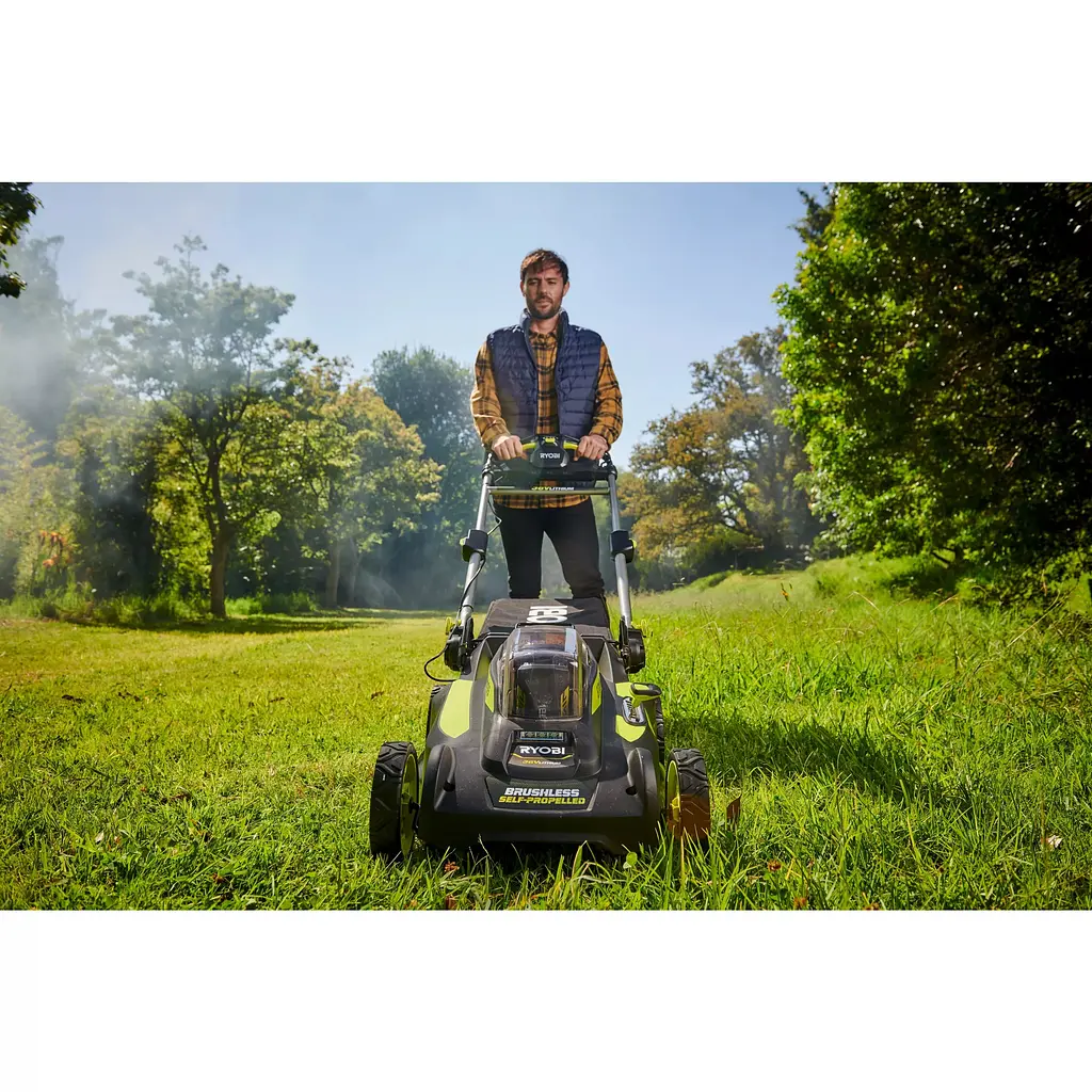 Газонокосилка Ryobi RY36LMX51A-160 аккумуляторная MAX POWER 36В - фото 6