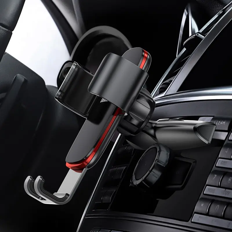 Автотримач Baseus Metal Age Gravity Car Mount (SUYL-J) Чорний - фото 7