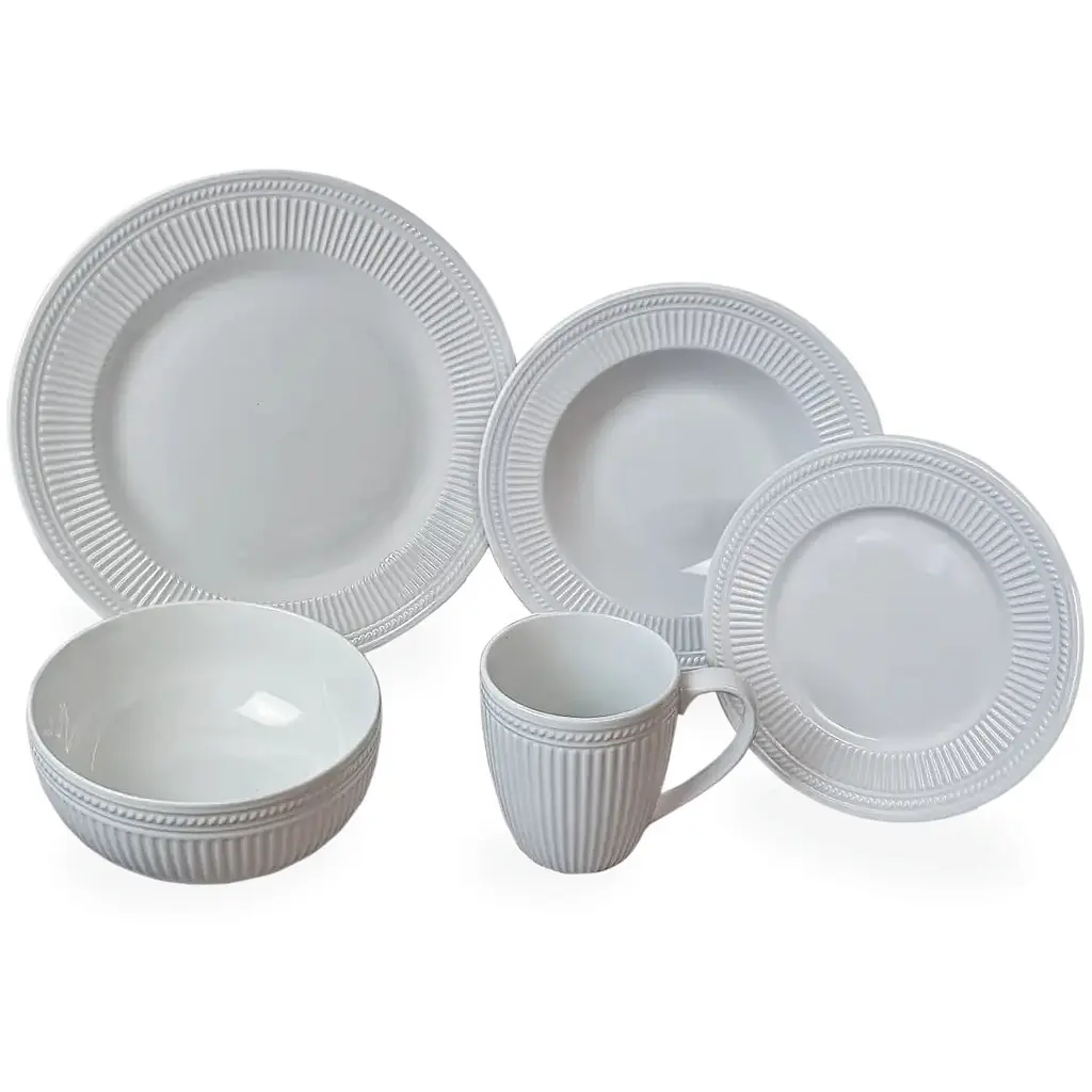 Тарілка десертна Vittora Венера VT-P-1190VE 19 см (147183) - фото 3