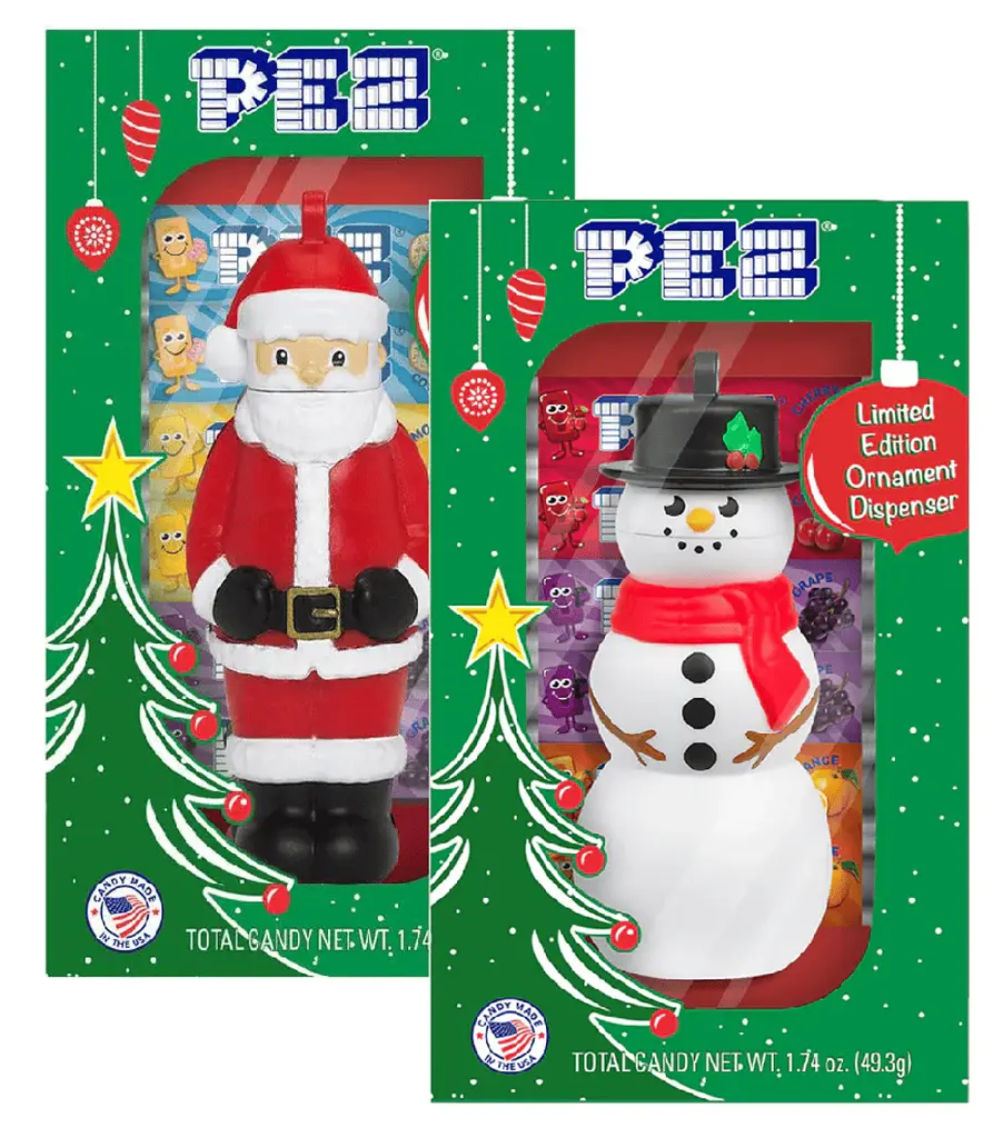 Диспенсер з цукерками PEZ Snowman Limited Edition Ornament 49.3г - фото 6