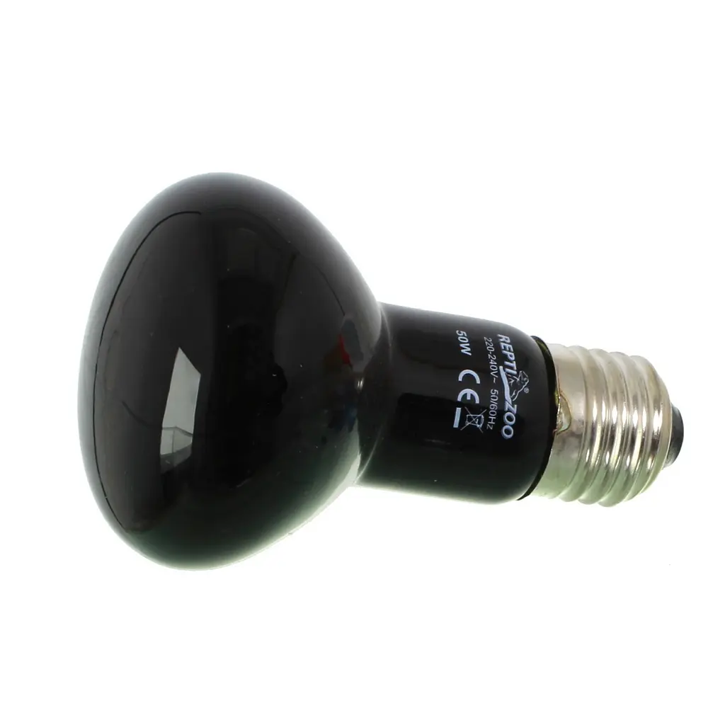 Нічна лампа з підігрівом Repti-Zoo Moonlight Heat 50W для рептилій та амфібій без UVA (D63050) - фото 2