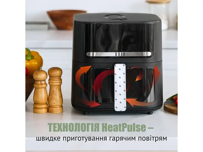 Мультипіч (аерофритюрниця) QUIN Air Fryer YJ-6505ADV - фото 5