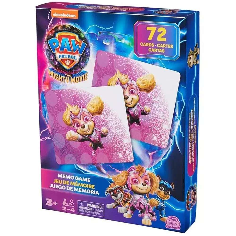 Настільна гра Paw Patrol Меморі Щенячий патруль у кіно 2 (SM98273/6067937) - фото 6