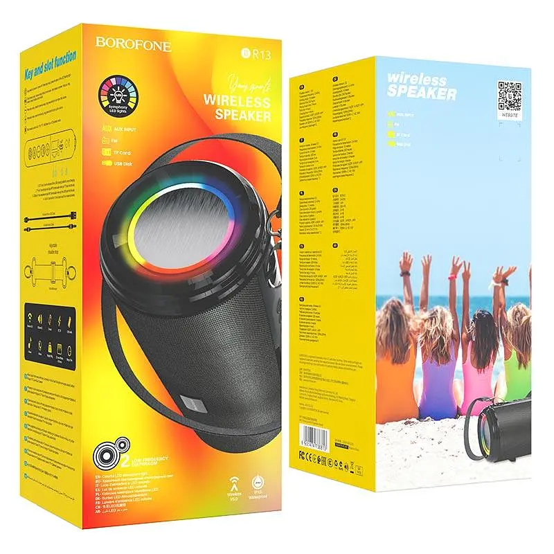Портативна акустика Borofone Bluetooth BR13 Young бездротова - фото 3
