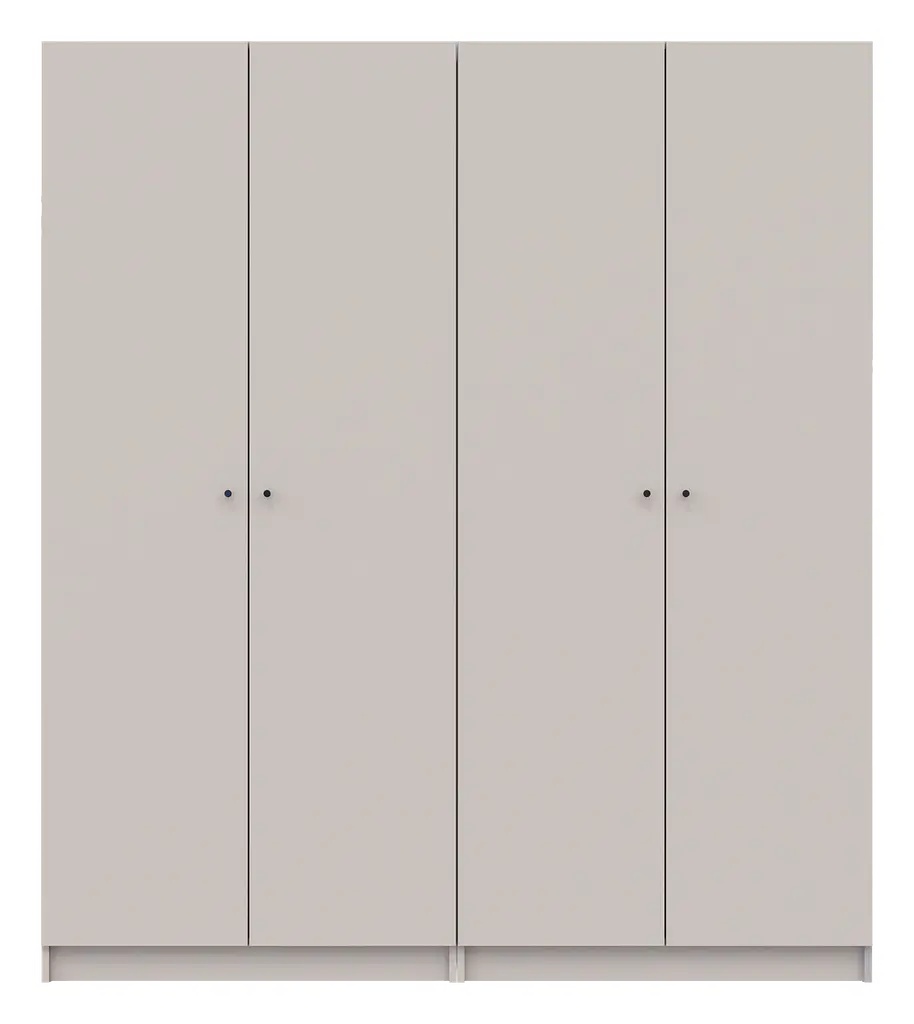 Комплект Doros Промо з полицями Кашемір 2+2 ДСП 180х48х204 (44900290) - фото 2