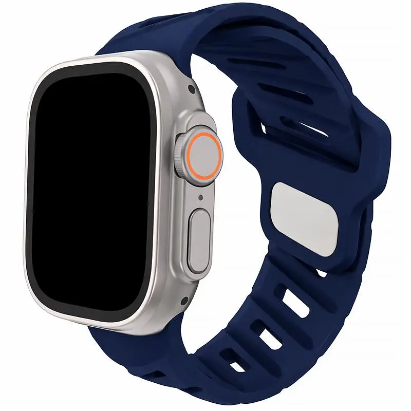 Ремешок Epik Urban для Apple Watch 42 (сер. 1-3)/44/45/46/49 мм Midnight Blue - фото 3
