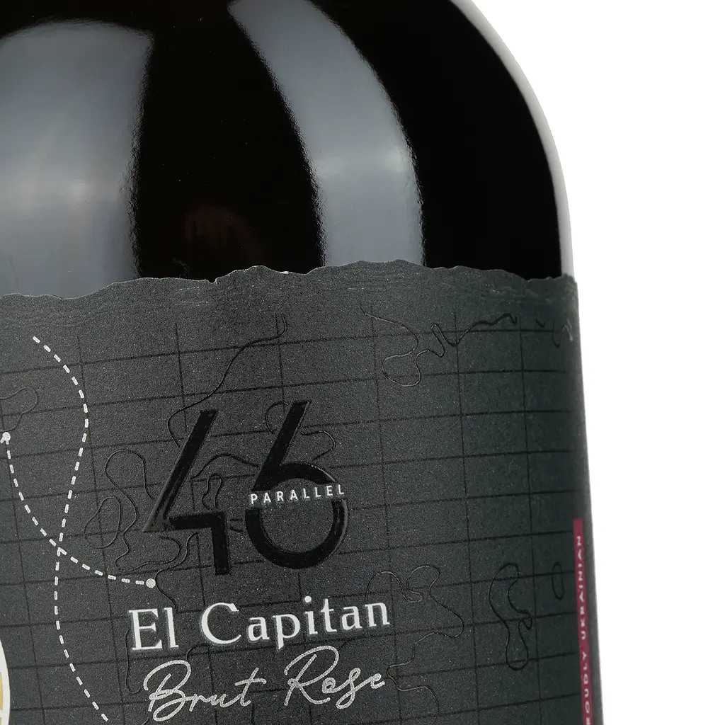 Ігристе вино 46 Parallel El Capitan Brut Rose рожеве брют 0.75 л - фото 4