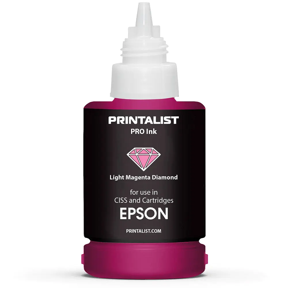 Чорнило PRINTALIST для Epson 140г Light Magenta водорозчинне (PL-INK-EPSON-LM) - фото 3
