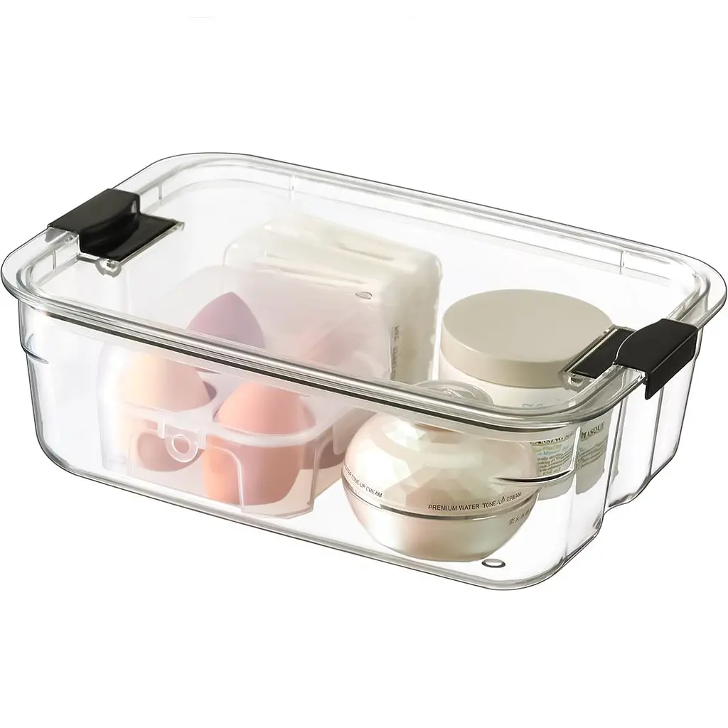 Ящик з кришкою МВМ My Home System 38.5х27х8.5 см прозорий (FH-35 M T) - фото 3