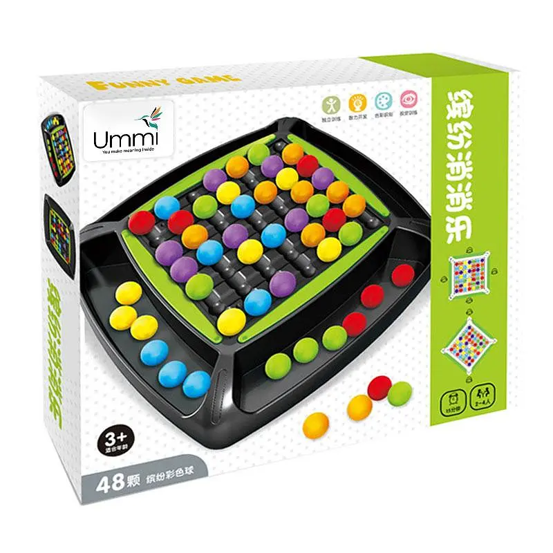Настольная интерактивная игра Ummi M13E Colorful Beads Break Black - фото 2