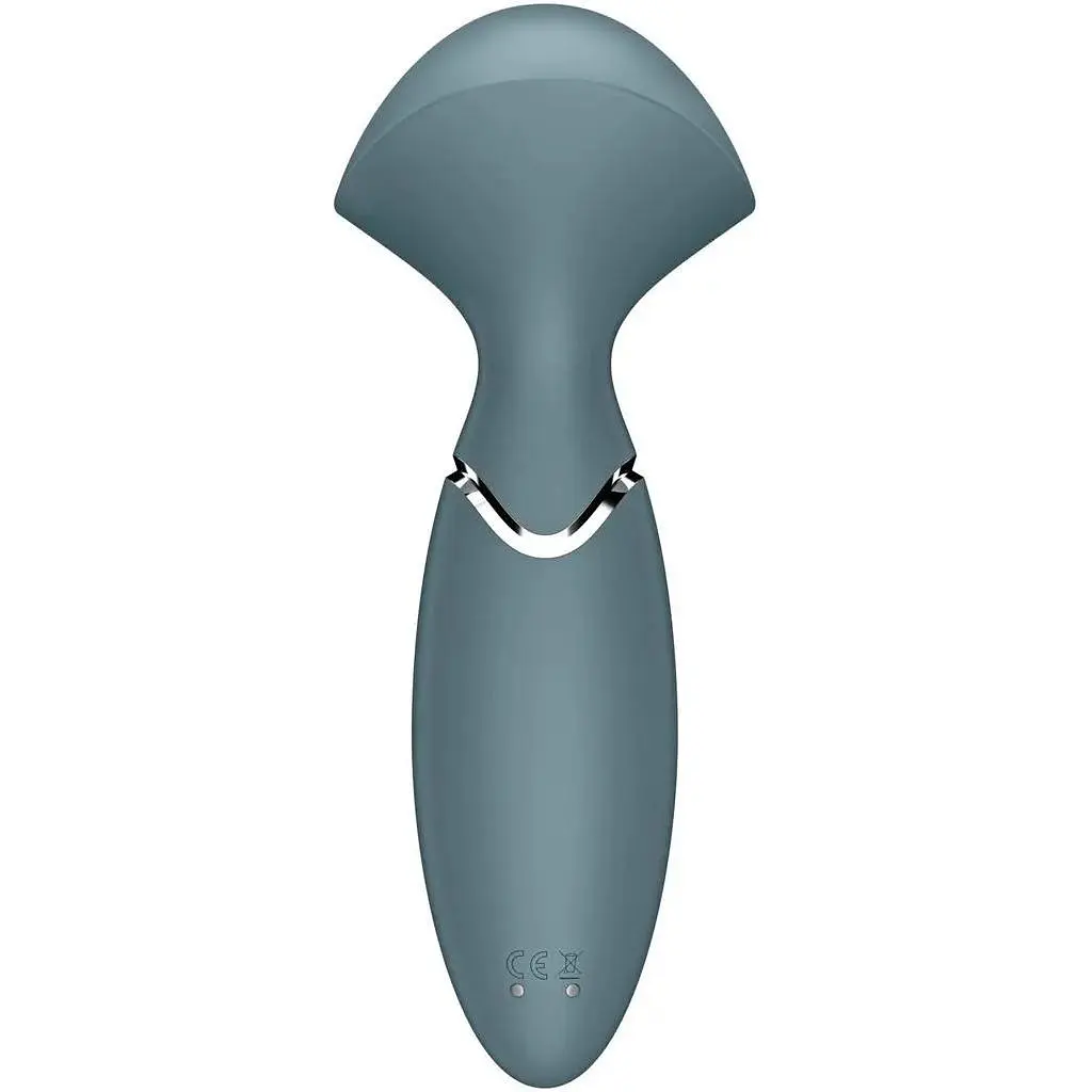 Вибромассажер Satisfyer Mini Wand-er Серый - фото 4