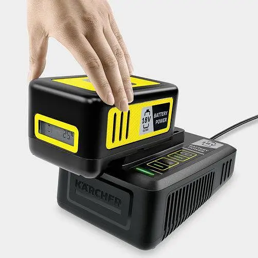 Аккумулятор и зарядное устройство для электроинструмента Karcher 2.445-063.0 - фото 2