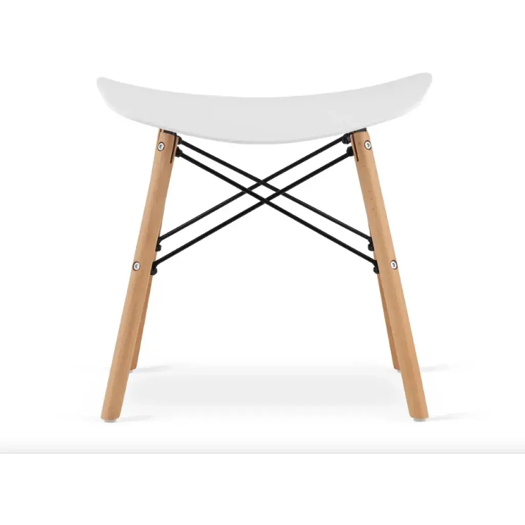 Табурет Leobert Corfu вигнутий Білий - фото 2