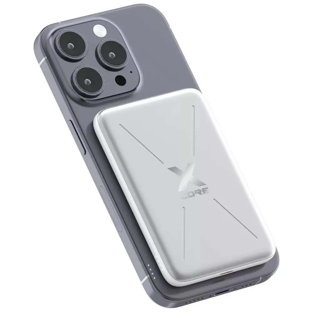 Універсальна мобільна батарея Proove X-Core 20W 5000mAh Сріблястий/Білий (PNXC20010006) - фото 5