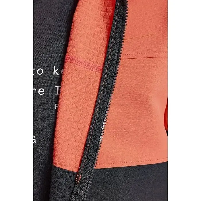 Куртка Saucony W Bluster Jacket L Orange/Black (1097-800389-VRL) - фото 4