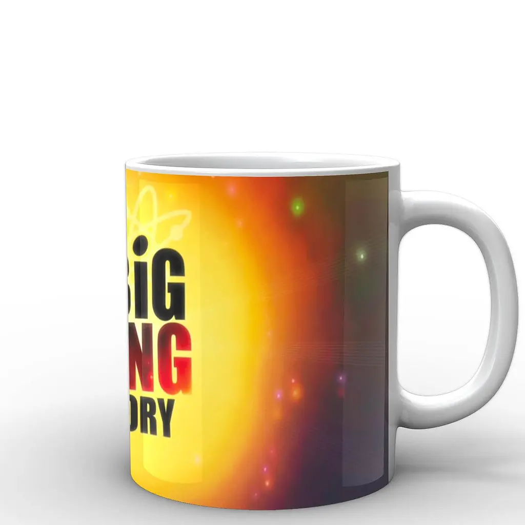 Кружка GeekLand Теория большого взрыва The Big Bang Theory надпись разноцветная BB.002.15 330 мл белая - фото 3