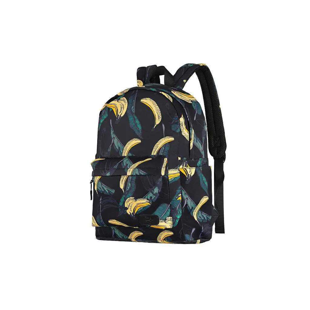 Рюкзак для ноутбука 2E 13" TeensPack Bananas, black (2E-BPT6114BB)