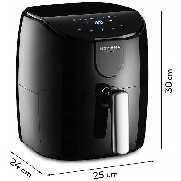 Аерофритюрниця Mozano AGD/FRY/01#SRE 1500 Вт 4 л 8 авто програм - фото 8