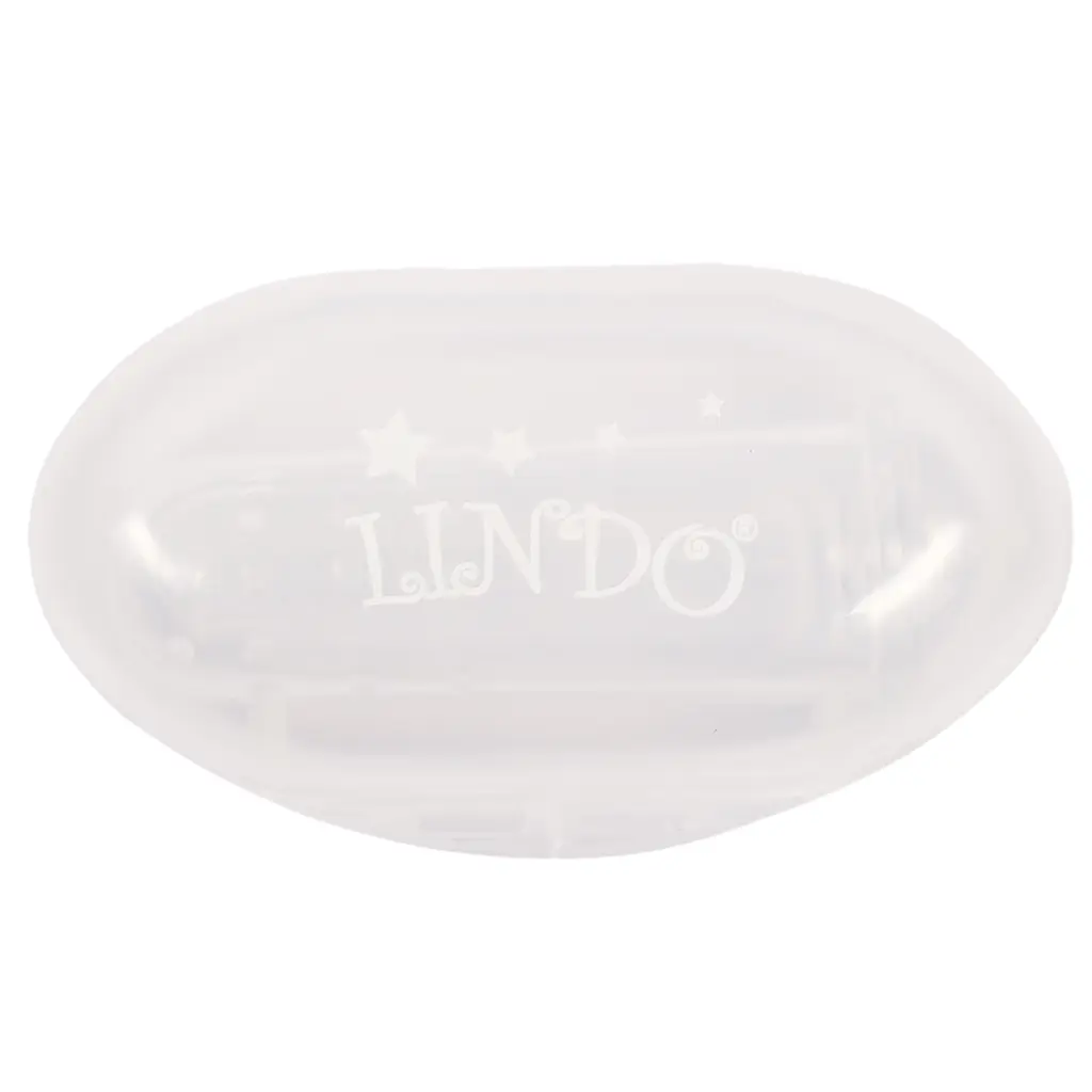 Зубна щітка-масажер для зубів Курносики, силіконова, прозорий (7077 пр) - фото 3