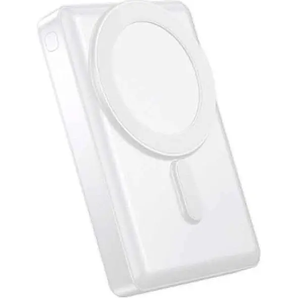 Зовнішній акумулятор Wiwu JC-20 Magnetic Wireless 10000mAh White [104327] - фото 2