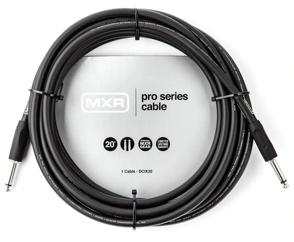 Кабель інструментальний Dunlop DCIX20 MXR Pro Series Instrument Cable 6.0m (20ft)