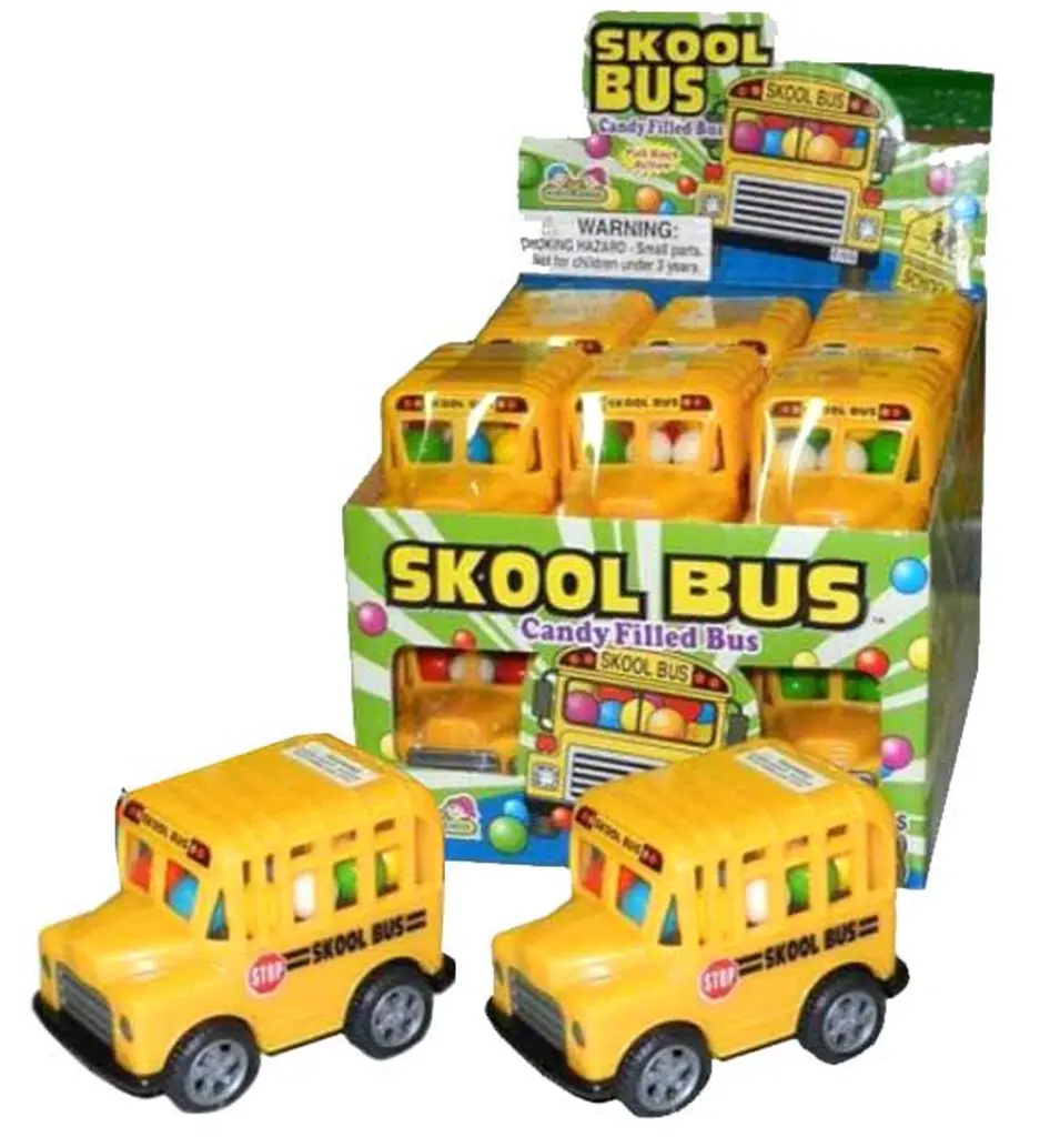 Іграшка з цукерками Kidsmania Skool Bus 14г - фото 4