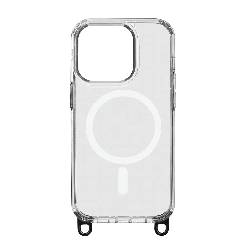 Чохол ArmorStandart Crossbody Air MagSafe Rope для Apple iPhone 15 Pro Clear