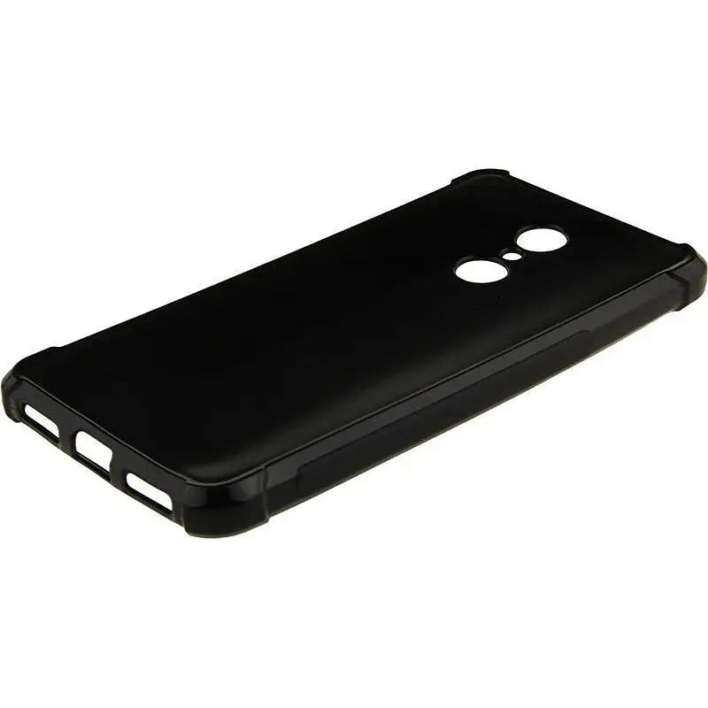 Чохол-накладка Toto Shockproof Crystal TPU Case Xiaomi Redmi 5 Plus Black - фото 3